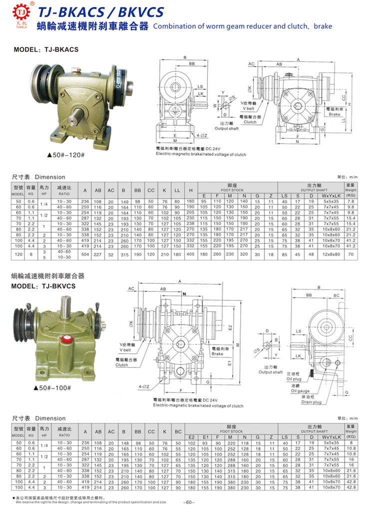 減速機(jī)離合剎車器